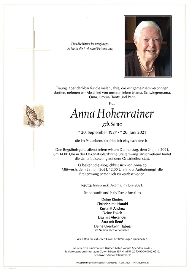 Anna Hohenrainer